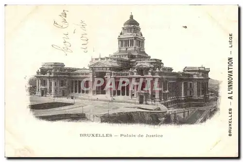 Cartes postales BRuxelles Palais de justice