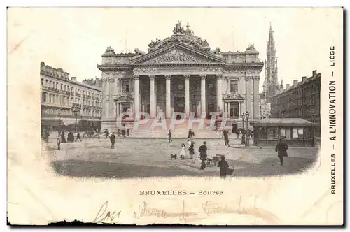 Cartes postales BRuxelles Bourse