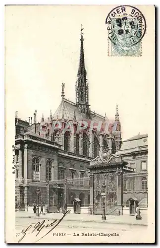 Cartes postales Paris la Sainte Chapelle