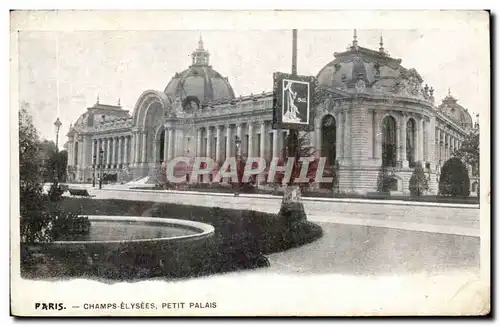 Ansichtskarte AK Paris Champs Elysees Petit palais