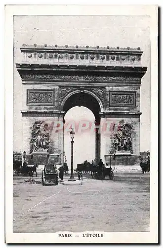 Cartes postales Paris L&#39etoile