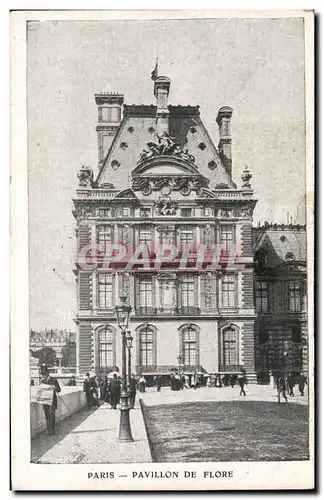 Cartes postales Paris Pavillon de Flore Louvre