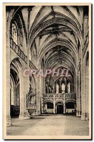 Cartes postales Eglise de Brou La nef