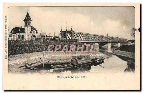 Cartes postales Rheinbrucke bei Kehl