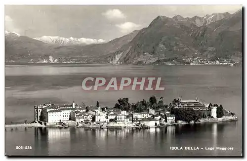 Cartes postales moderne italie isola Belle Lago maggiore