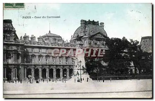 Ansichtskarte AK Paris Cour du Carrousel