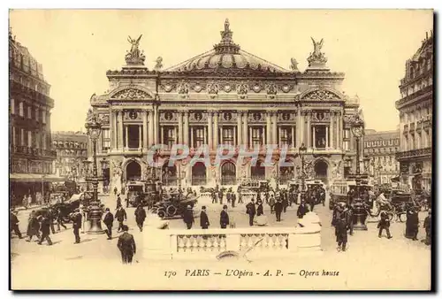 Cartes postales Paris Opera