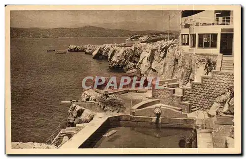 Cartes postales Cap d&#39Antibes La piscine d&#39Eden Roc