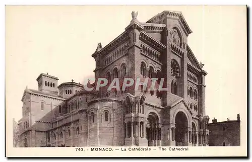 Cartes postales Monaco La cathedrale