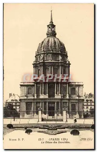 Paris Cartes postales Dome des invalides