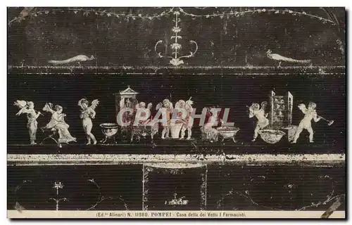 Cartes postales Pompei Casa detta dei ettu i farmaciasti