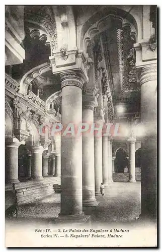 Cartes postales Inde India Le palais des Nayakers a Madura