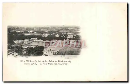 Cartes postales Inde India Vue de la plaine de TRichinopoly