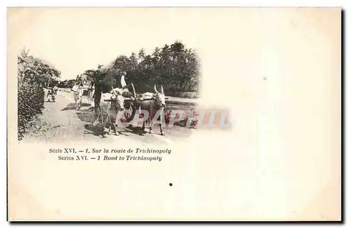 Cartes postales Inde India Sur la route de Trichinopoly
