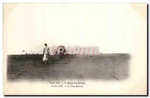 Cartes postales Inde India DAns les sables