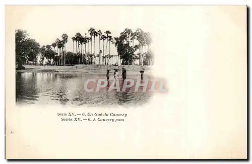Cartes postales Inde India Un gue du Cauvery