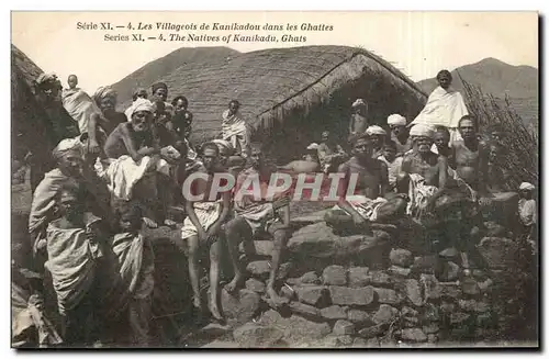 Ansichtskarte AK Inde India Les villageois de Kanikadou dans les Ghattes TOP