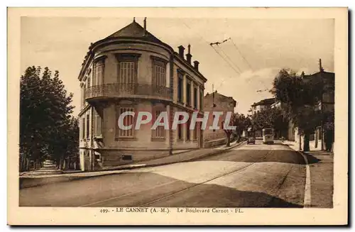 Le Cannet Ansichtskarte AK Le boulevard Carnot