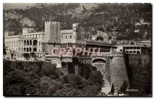 Cartes postales Monaco le palais princier