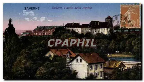 Cartes postales SAverne Zabern Partie bein schloss