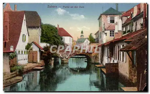 Cartes postales SAverne Zabern Partie an der Zorn