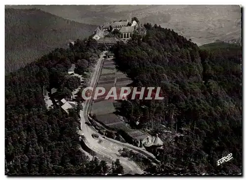 Cartes postales moderne Vue aerienne du Mont Saint odile Arrivee de la route cote sud