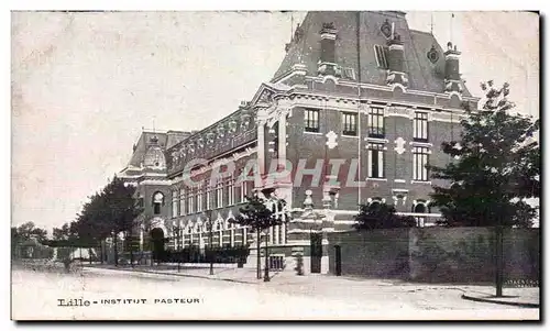 Lille Cartes postales Institut Pasteur