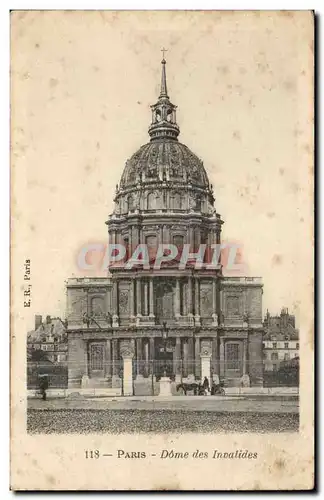 Paris Cartes postales Dome des invalides