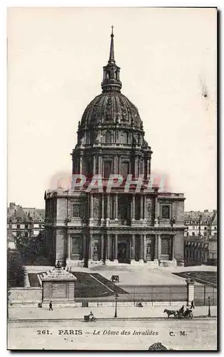 Paris Ansichtskarte AK Dome des invalides