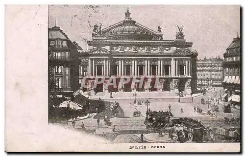 Paris Cartes postales Opera