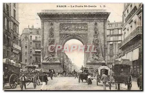 Paris Cartes postales Porte St Denis