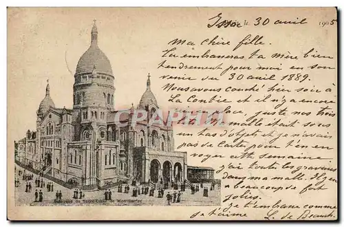 Paris Cartes postales Sacre Coeur Montmartre