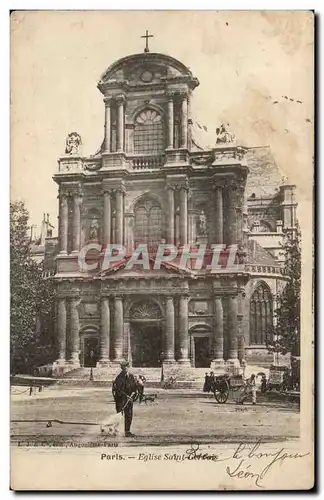 Paris Cartes postales Eglise Saint Gervais