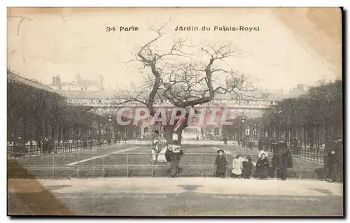 Paris Cartes postales Jardin du palais Royal