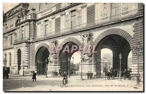 Paris Ansichtskarte AK Le Louvre les guichets cote de la Seine