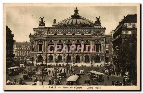 Paris Cartes postales Place de l&#39opera