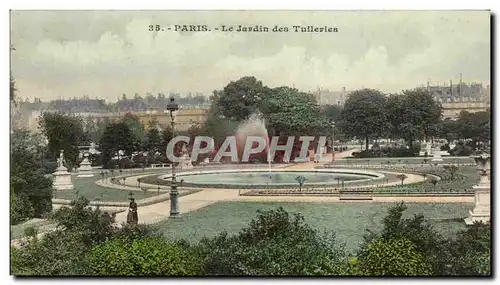 Paris Cartes postales Jardin des Tuileries