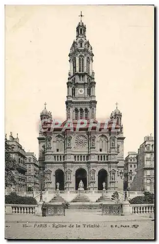 Paris Cartes postales Eglise de la Trinite