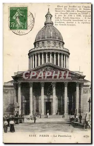 Paris Cartes postales Le pantheon