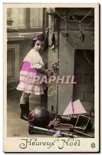 Cartes postales Fantaisie Enfant Heureux Noel Christmas