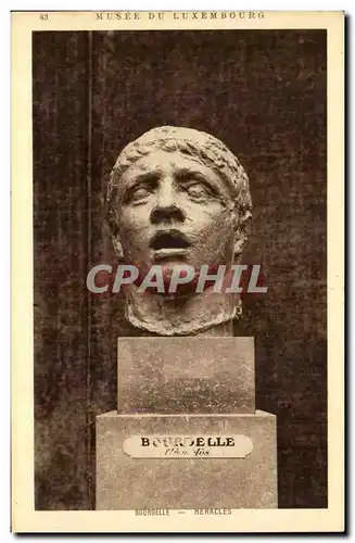 Cartes postales Paris Musee du Luxembourg Bourdelle Heracles