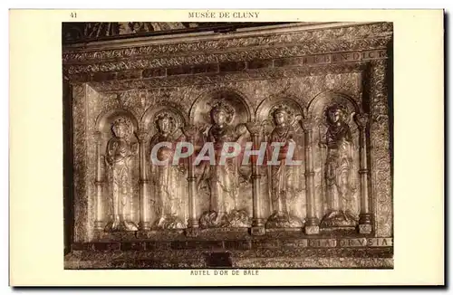 Cartes postales Paris Musee de Cluny Autel d&#39or de Bale