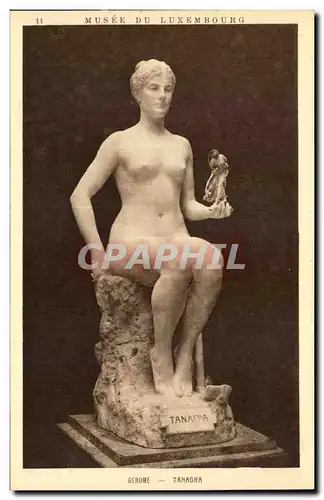 Cartes postales Paris Musee du Luxembourg Gerome Tanagra