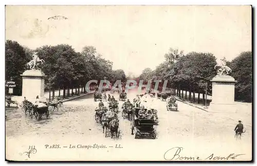 Paris Cartes postales Les Champs Elysees