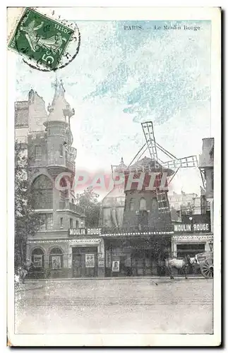 Paris Cartes postales Le Moulin rouge ( redmill )