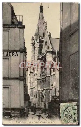 Cartes postales Paris Eglise Saint Severin