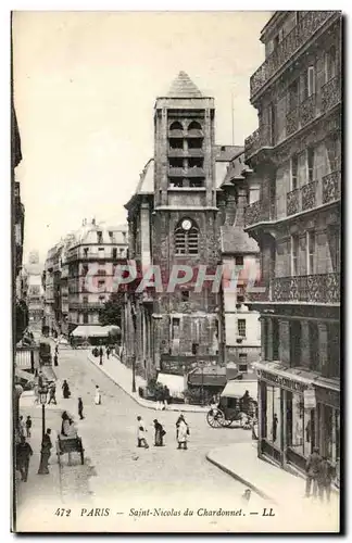 Cartes postales Paris Saint Nicolas du Cahrdonnet