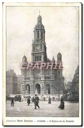 Cartes postales Paris Eglise de la Trinite