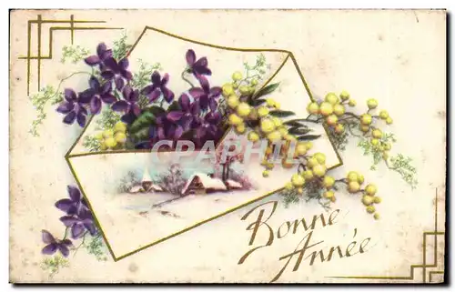 Cartes postales Fantaisie Bonne annee