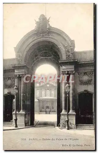 Paris Cartes postales Entree du palais de l&#39Elysee